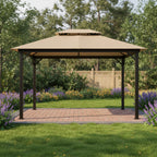Replacement Canopy for Spencer Hill GG-11076-AAP 10' x 12' Gazebo - Beige, RipLock 350
