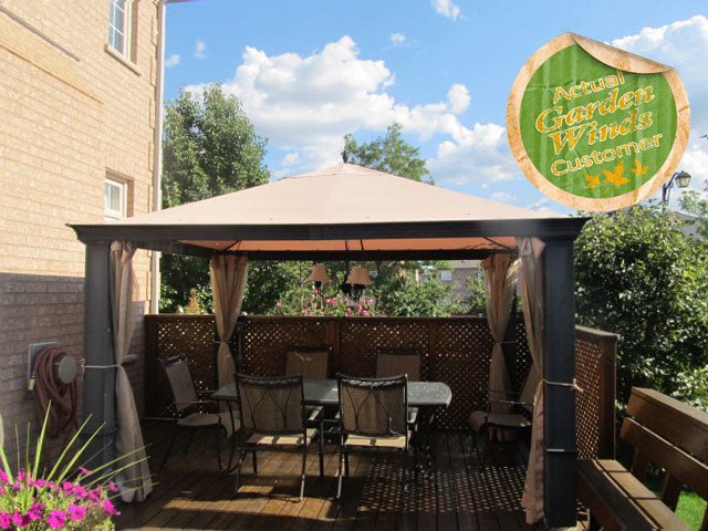 Replacement Canopy for L-GZ025PST-4 Kingston 10 X 12 Gazebo - RipLock 500