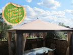 Replacement Canopy for L-GZ025PST-4 Kingston 10 X 12 Gazebo - RipLock 500