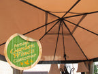 Replacement Canopy for L-GZ025PST-4 Kingston 10 X 12 Gazebo - RipLock 500