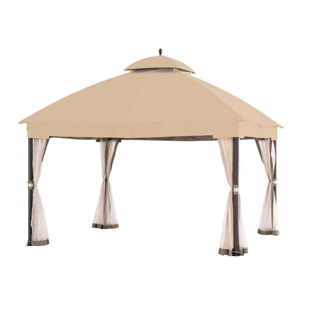 Replacement Canopy for Living Accents Fabric Domed Gazebo- RipLock 350