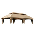 Replacement Canopy for ABCCanopy, MasterCanopy, Cooshade GHG-054 10’ x 20’ Gazebo - Beige, RipLock 350
