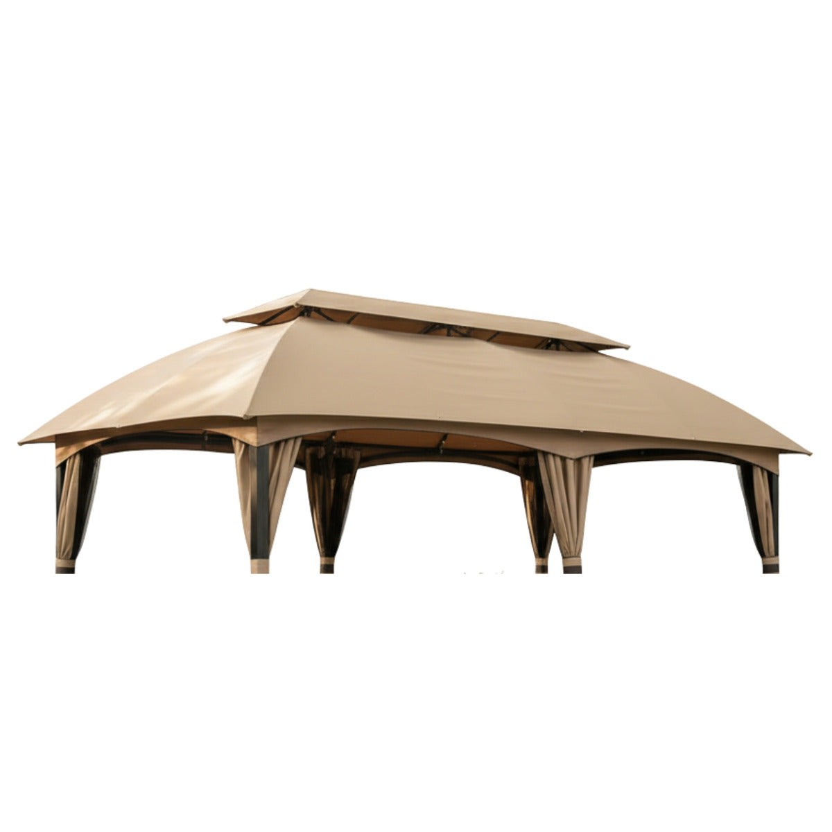 Replacement Canopy for ABCCanopy, MasterCanopy, Cooshade GHG-054 10’ x 20’ Gazebo - Beige, RipLock 350
