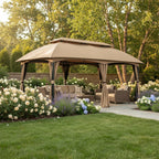 Replacement Canopy for ABCCanopy, MasterCanopy, Cooshade GHG-054 10’ x 20’ Gazebo - Beige, RipLock 350