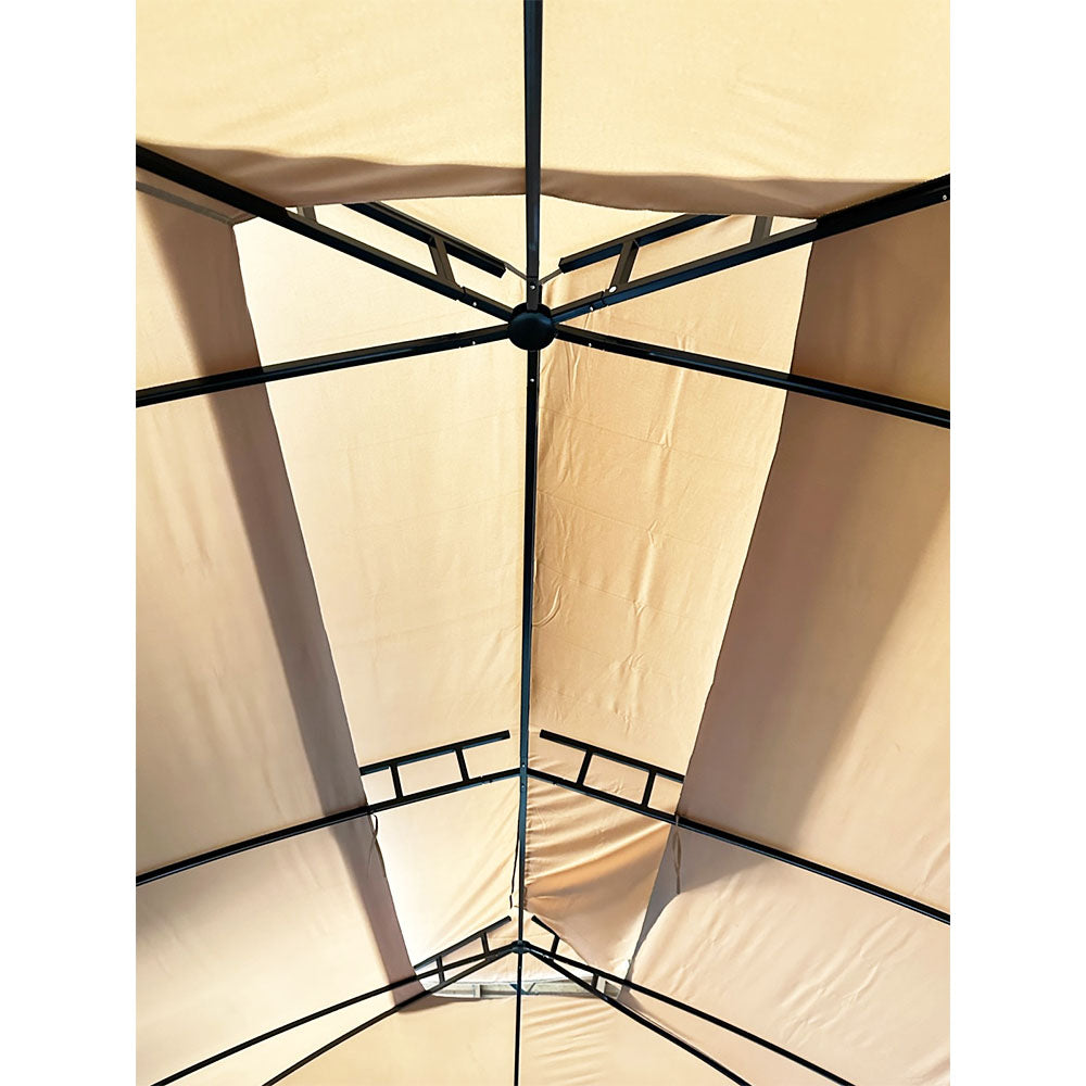 Replacement Canopy for Grand Patio 13' X 20' Gazebo - RipLock 350 - Slate Gray