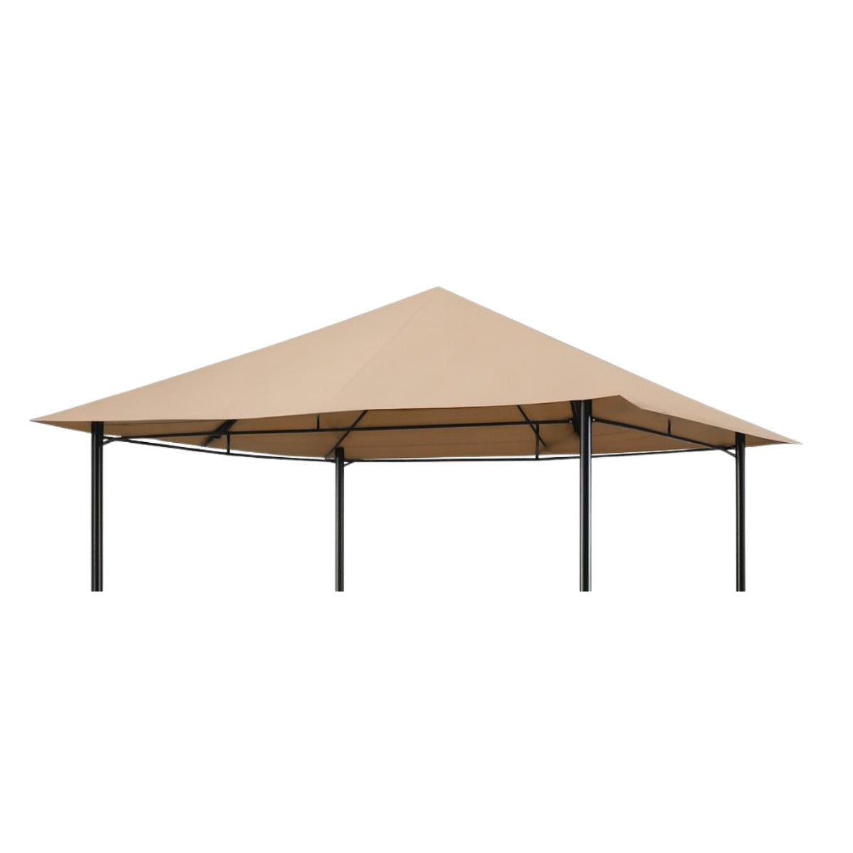 Replacement Canopy for MasterCanopy Single Tier TYP31-11*11FT38TY 10' x 10' Gazebo - Beige, RipLock 350
