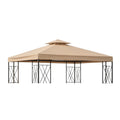 Replacement Canopy for Aldi Gardenline 822222 10' x 10' 2023 Gazebo - Beige, 350