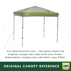 Replacement Canopy for Coleman Instant 2000012221 7' x 5' Canopy - Beige, RipLock 350