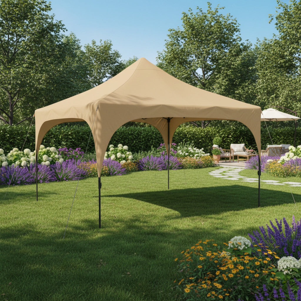 Replacement Canopy for Coleman Instant 2000024115 12' x 12' Canopy - Beige, RipLock 350