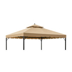 Replacement Canopy for Erommy HWG-025W 10' x 12' Gazebo - Beige, RipLock 350