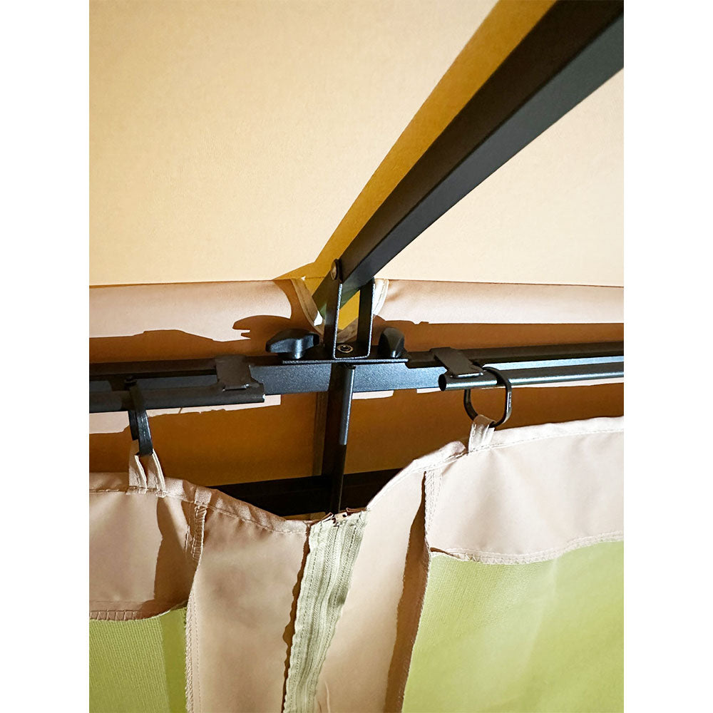 Replacement Canopy for Fab Based 10' x 12' Straight Leg Gazebo - RipLock 350