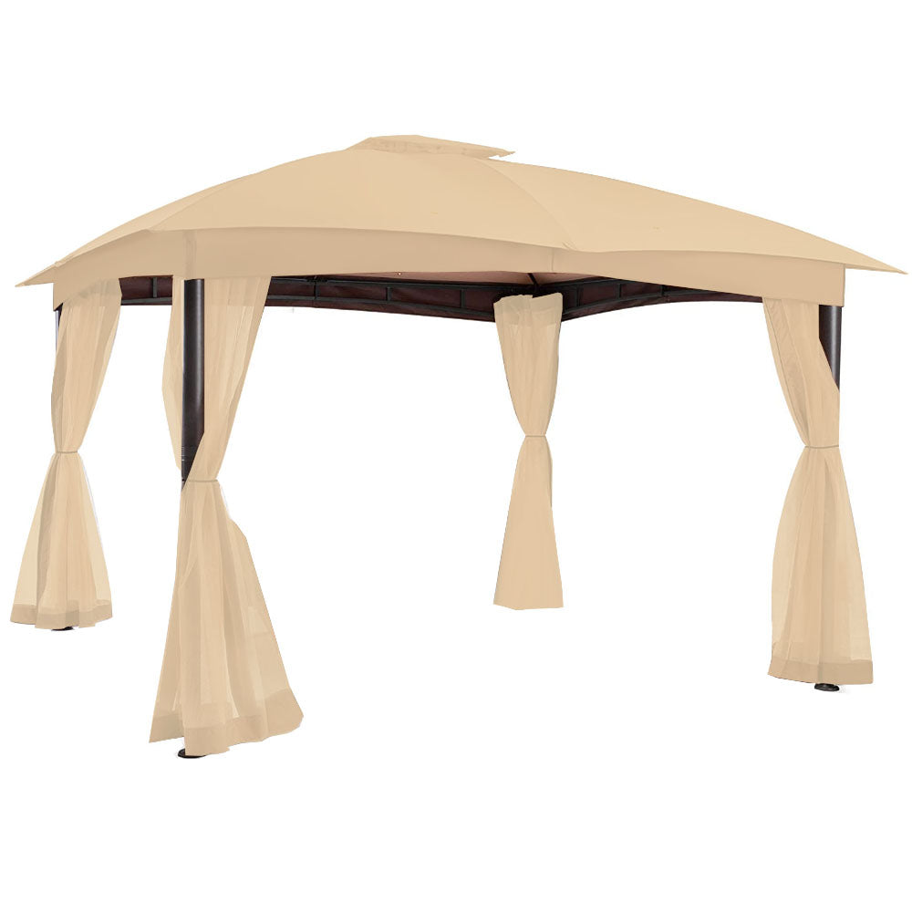 Replacement Canopy for Fab Based 10' x 12' Straight Leg Gazebo - RipLock 350