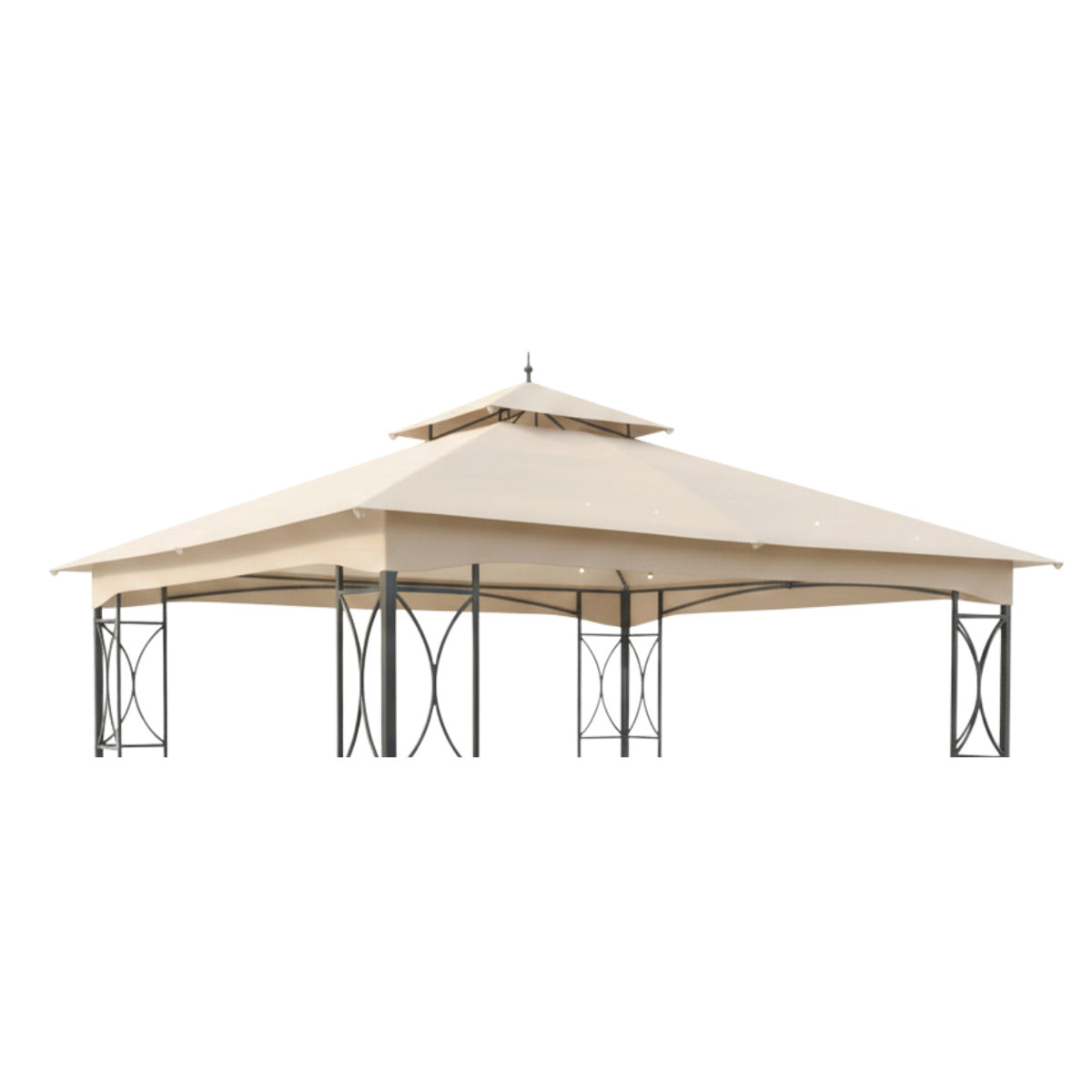 Replacement Canopy for MasterCanopy B08NPY5Y4V 11' x 13' Gazebo - Beige, RipLock 350