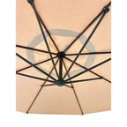 Replacement Canopy for Grand Patio Napoli 12' Umbrella - RipLock 350