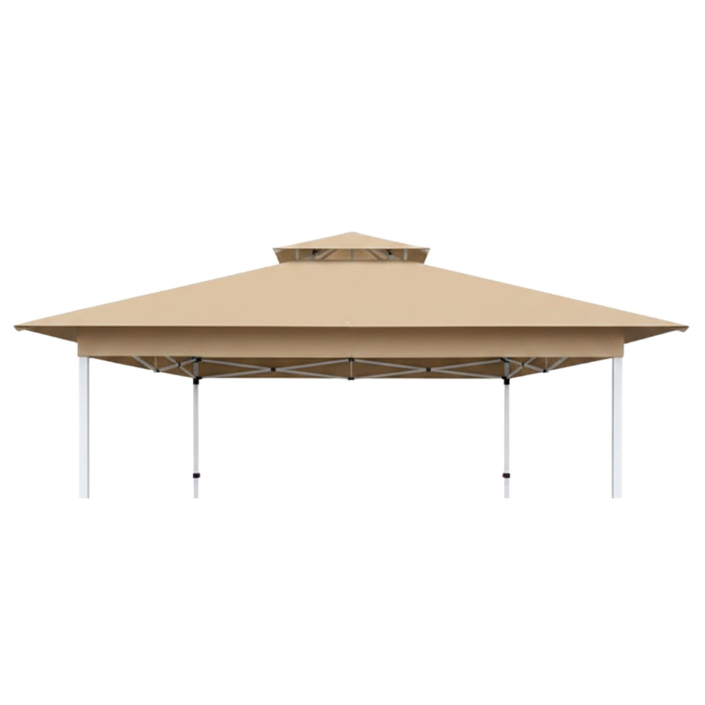 Replacement Canopy for Outfine CNP22036 12' x 12' Pop Up Gazebo - Beige, RipLock 350