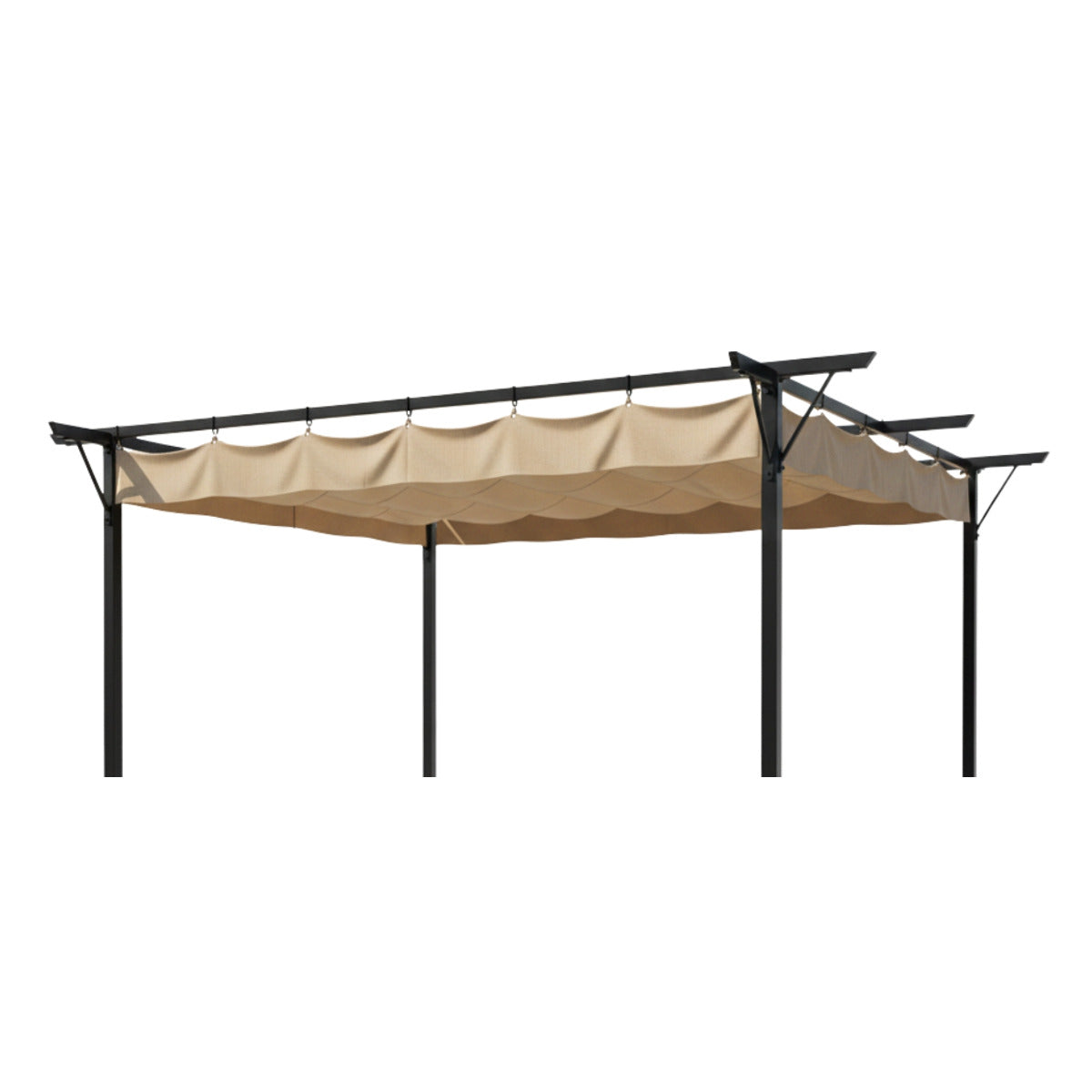 Replacement Canopy for AbcCanopy ABCpergolasN20GHGP 11' x 11' Pergola - Beige, RipLock 350