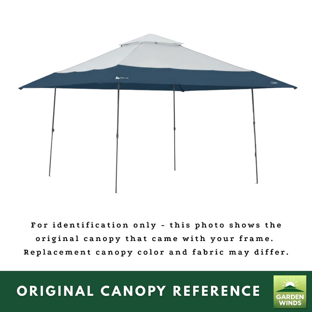 Replacement Canopy for Ozark Trail 30822 14’ X 14’ Pop Up - Beige, RipLock 350