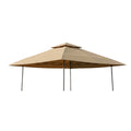 Replacement Canopy for Ozark Trail 30822 14’ X 14’ Pop Up - Beige, RipLock 350