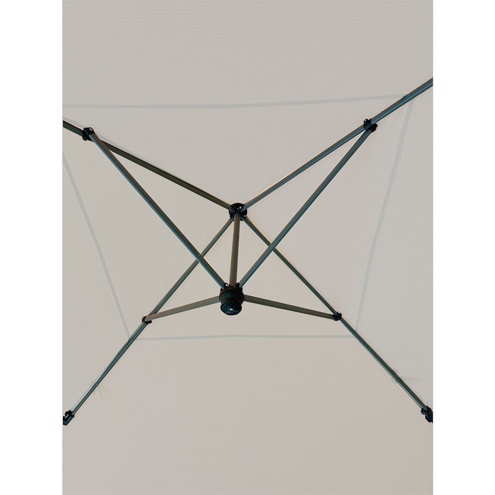 Replacement Canopy for MasterCanopy 10' X 10' with Double Awnings - RipLock 350 - Slate Gray