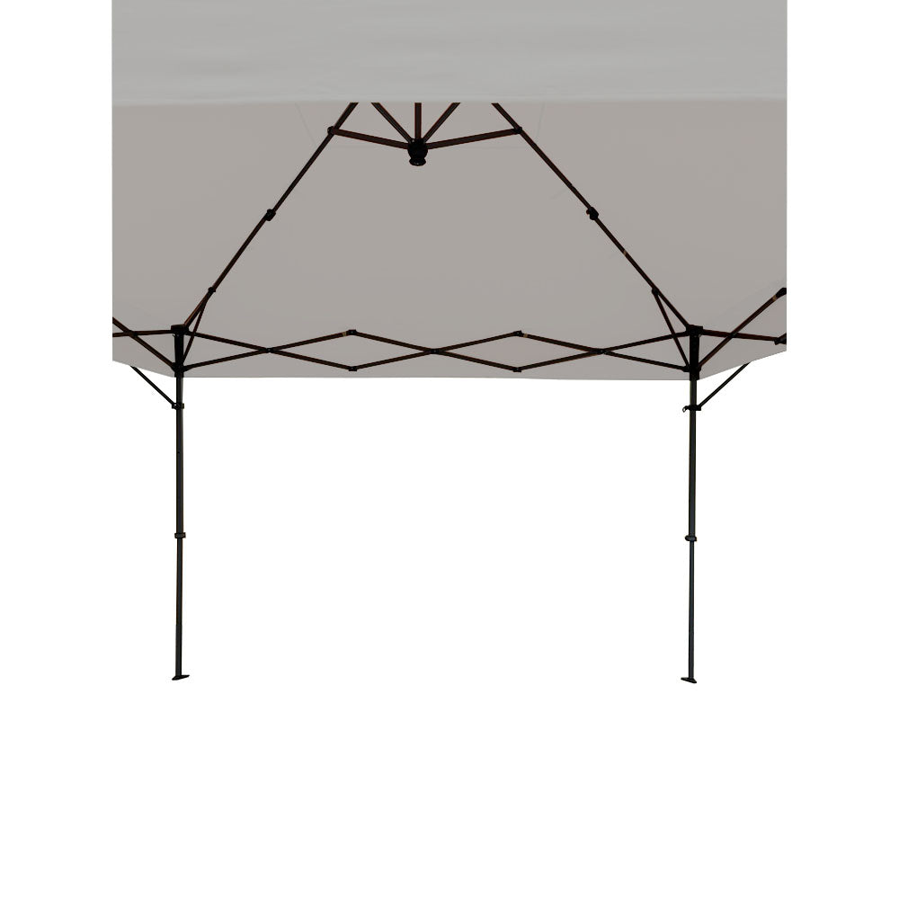 Replacement Canopy for MasterCanopy 10' X 10' with Double Awnings - RipLock 350 - Slate Gray