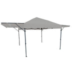 Replacement Canopy for MasterCanopy 10' X 10' with Double Awnings - RipLock 350 - Slate Gray