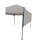 Replacement Canopy for MasterCanopy 10' X 10' with Double Awnings - RipLock 350 - Slate Gray