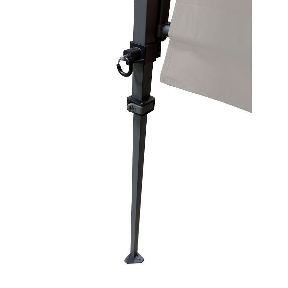 Replacement Canopy for MasterCanopy 10' X 10' with Double Awnings - RipLock 350 - Slate Gray