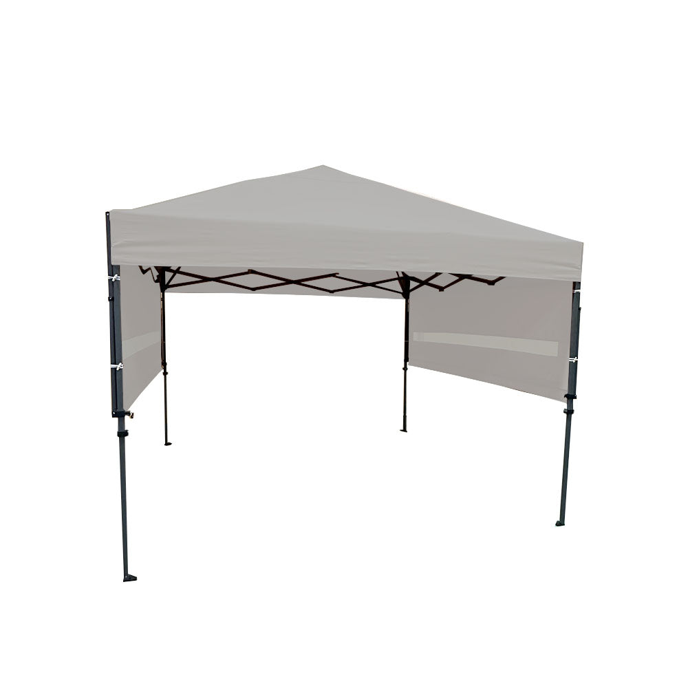 Replacement Canopy for MasterCanopy 10' X 10' with Double Awnings - RipLock 350 - Slate Gray