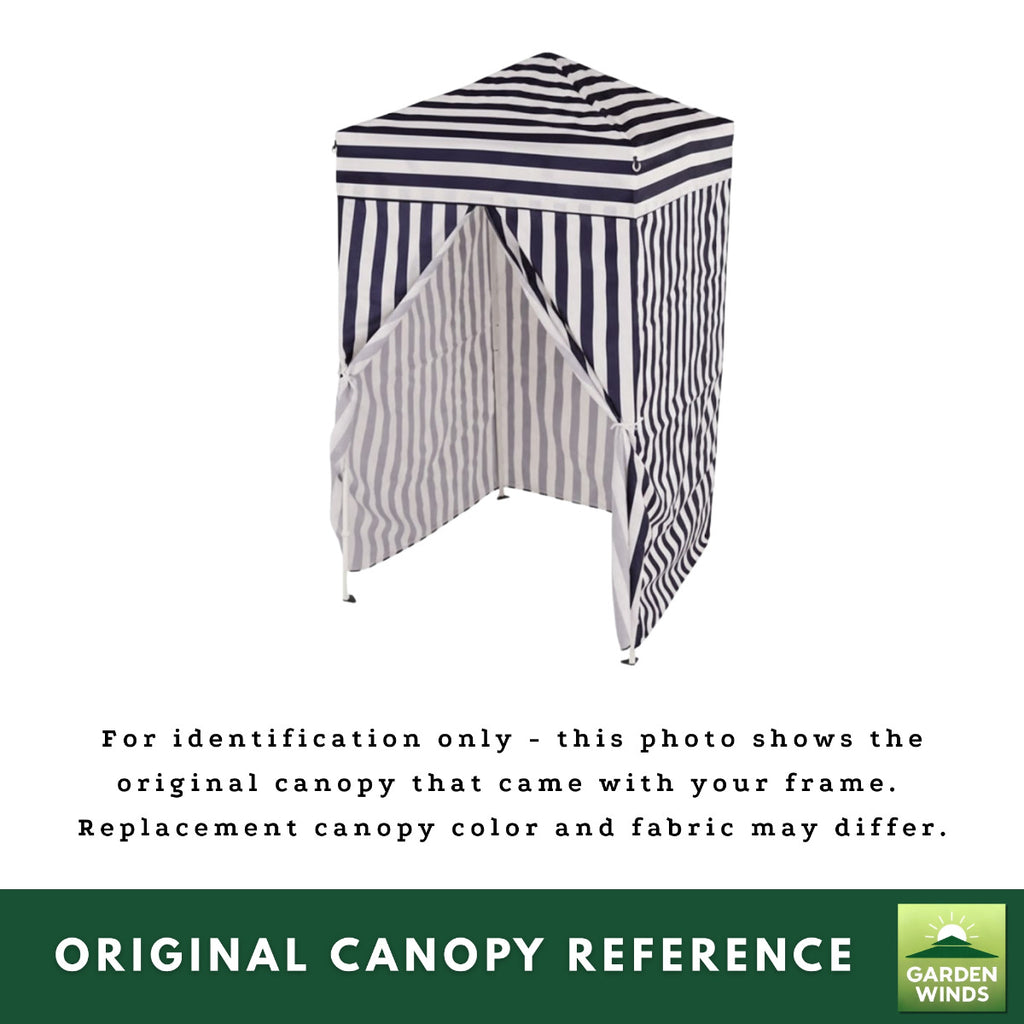 Replacement Canopy and Curtains for Impact Canopy 740010090-VC 4'x4' Pop Up Changing Room - Cabana Beige, 350
