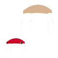 Replacement Canopy for E-Z Up Dome, Base 10' X 10', Canopy Top 8' X 8' Slant Leg - RipLock 350