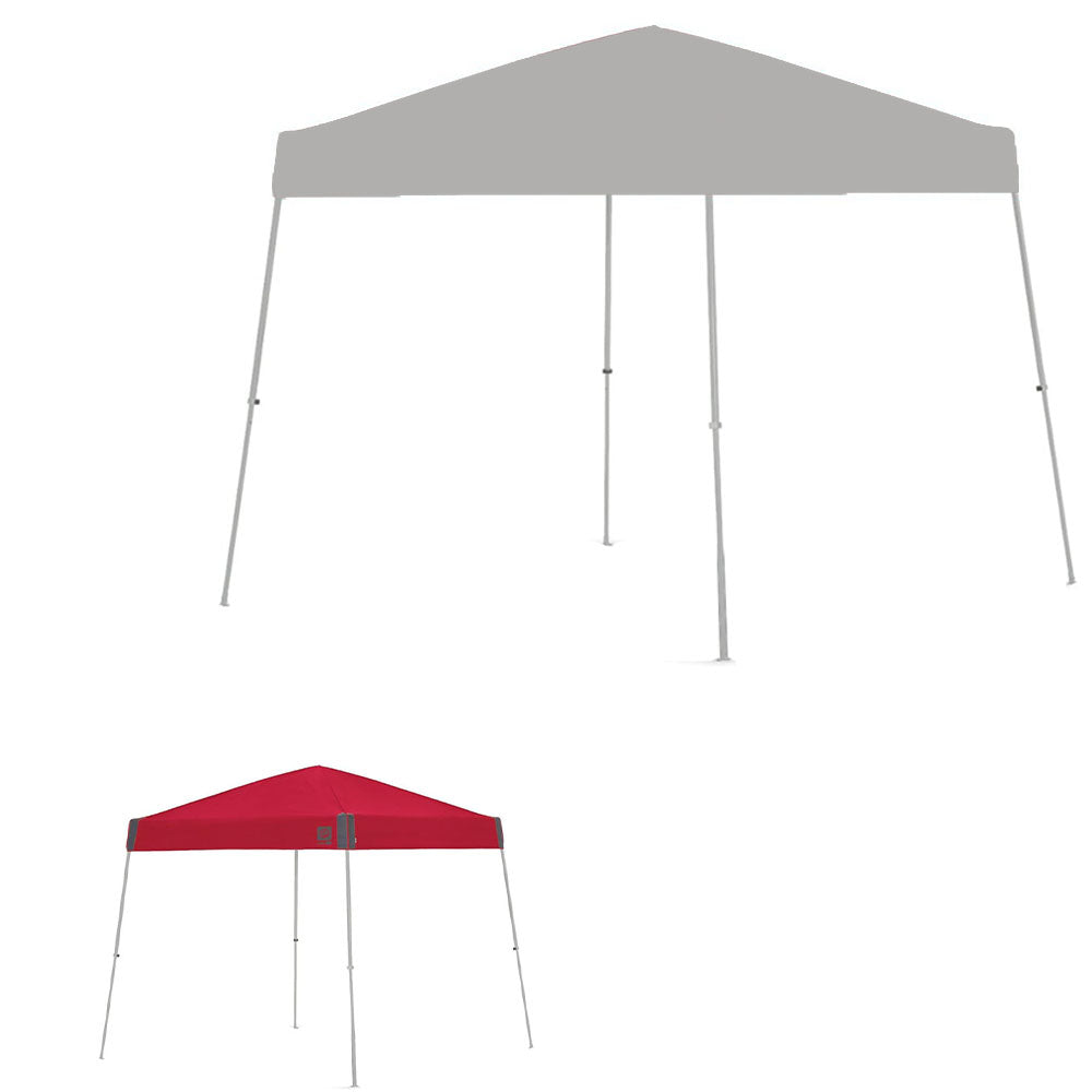 Replacement Canopy for E-Z Up Sprint and Vista Series 12' x 12' Base, Canopy Top 9' x 9' Slant Leg - RipLock 350
