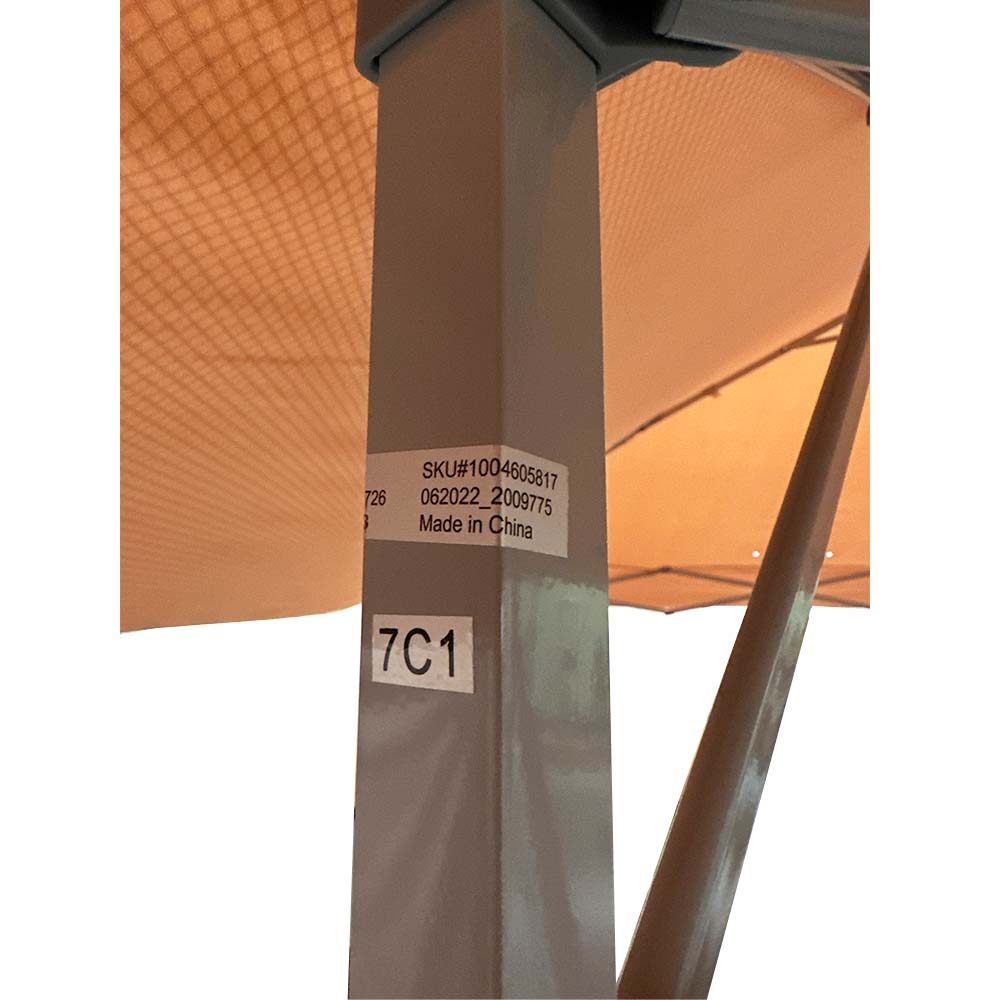 Replacement Canopy for Everbilt 12' X 12' Pop Up Gazebo - RipLock 350 - Slate Gray
