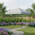 Replacement Canopy for Everbilt CL64-B 8' x 8' Pop Up Tent - Slate Gray, RipLock 350
