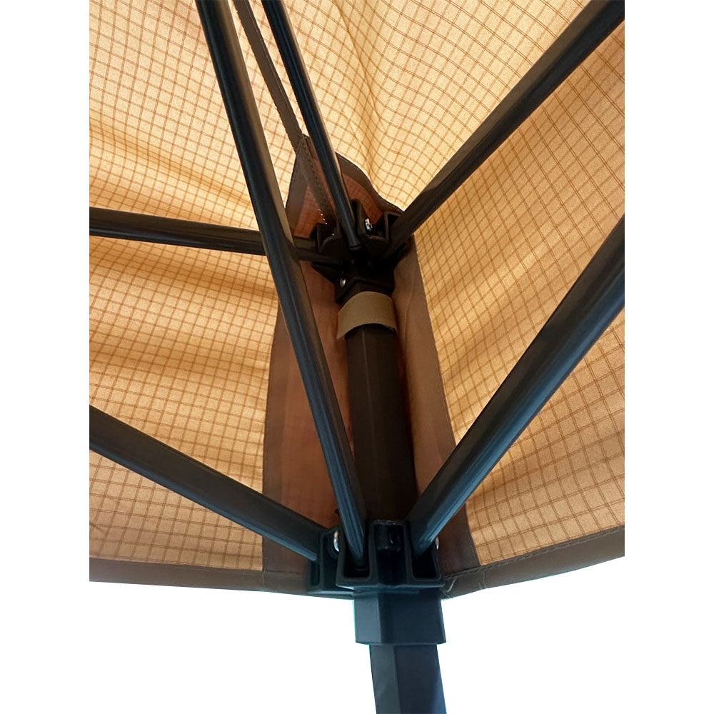 Replacement Canopy for Crown Shades Base 8' x 8', Canopy Top 6.5' X 6.5' Slant Leg - RipLock 350