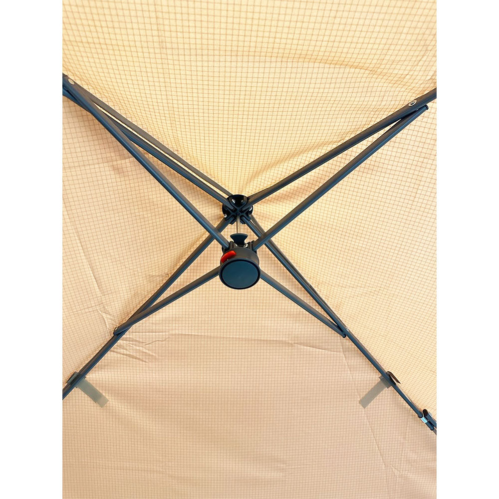 Replacement Canopy for Crown Shades Base 8' x 8', Canopy Top 6.5' X 6.5' Slant Leg - RipLock 350