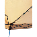 Replacement Canopy for Crown Shades Base 8' x 8', Canopy Top 6.5' X 6.5' Slant Leg - RipLock 350
