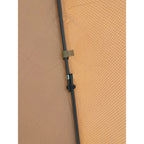 Replacement Canopy for Crown Shades Base 11' x 11', Canopy Top 9' X 9' Slant Leg-RipLock 350