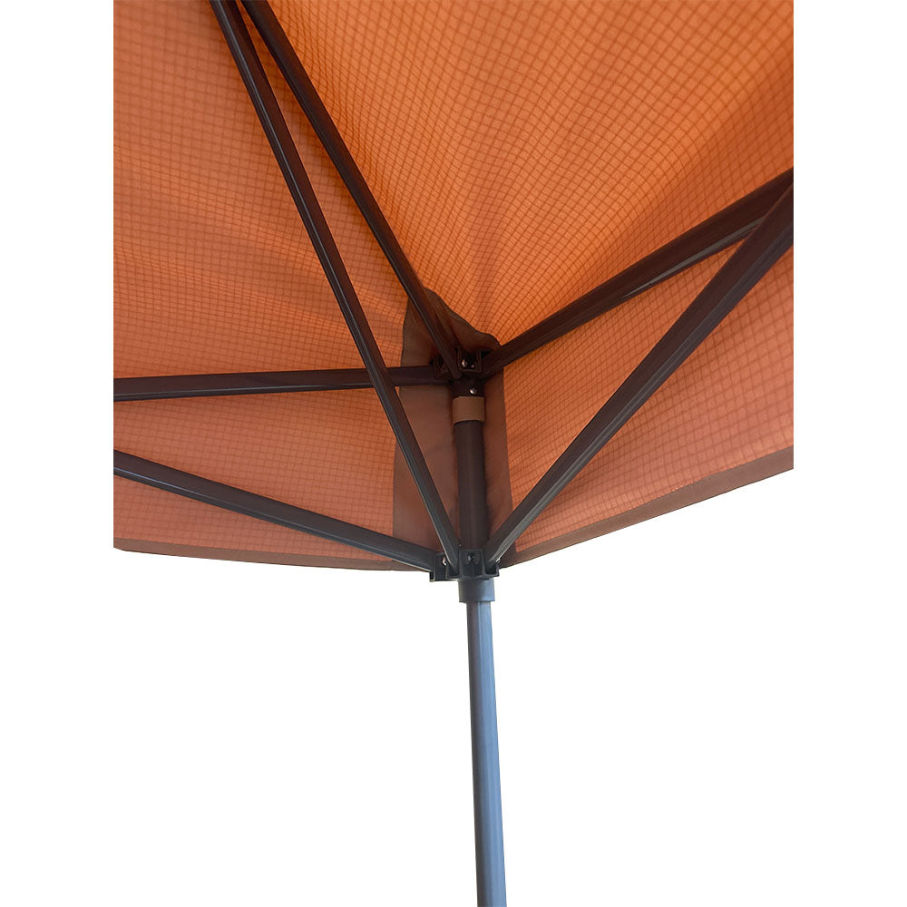 Replacement Canopy for Crown Shades Base 11' x 11', Canopy Top 9' X 9' Slant Leg-RipLock 350