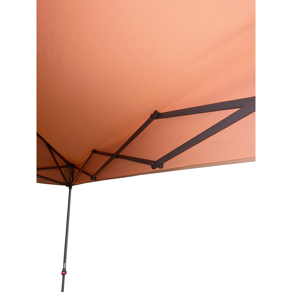 Replacement Canopy for Crown Shades Base 11' x 11', Canopy Top 9' X 9' Slant Leg-RipLock 350