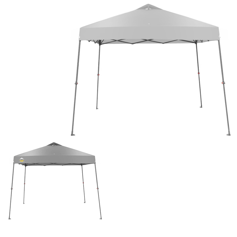 Replacement Canopy for Crown Shades Base 11' x 11', Canopy Top 9' X 9' Slant Leg-RipLock 350