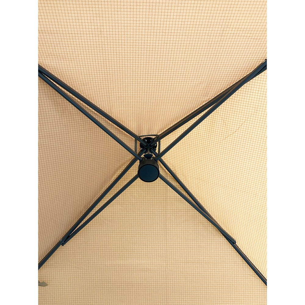 Replacement Canopy for Crown Shades Base 10' x 10', Canopy Top 8' X 8' Slant Leg-RipLock 350