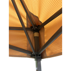 Replacement Canopy for Crown Shades Base 10' x 10', Canopy Top 8' X 8' Slant Leg-RipLock 350