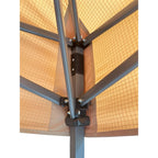 Replacement Canopy for Quik Shade Expedition Base 10' x 10', Canopy Top 8' X 8' Slant Leg - RipLock 350 - Slate Gray