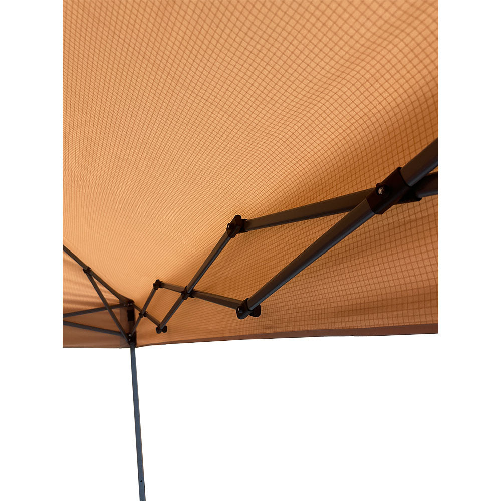 Replacement Canopy for Quik Shade Expedition Base 10' x 10', Canopy Top 8' X 8' Slant Leg - RipLock 350 - Slate Gray