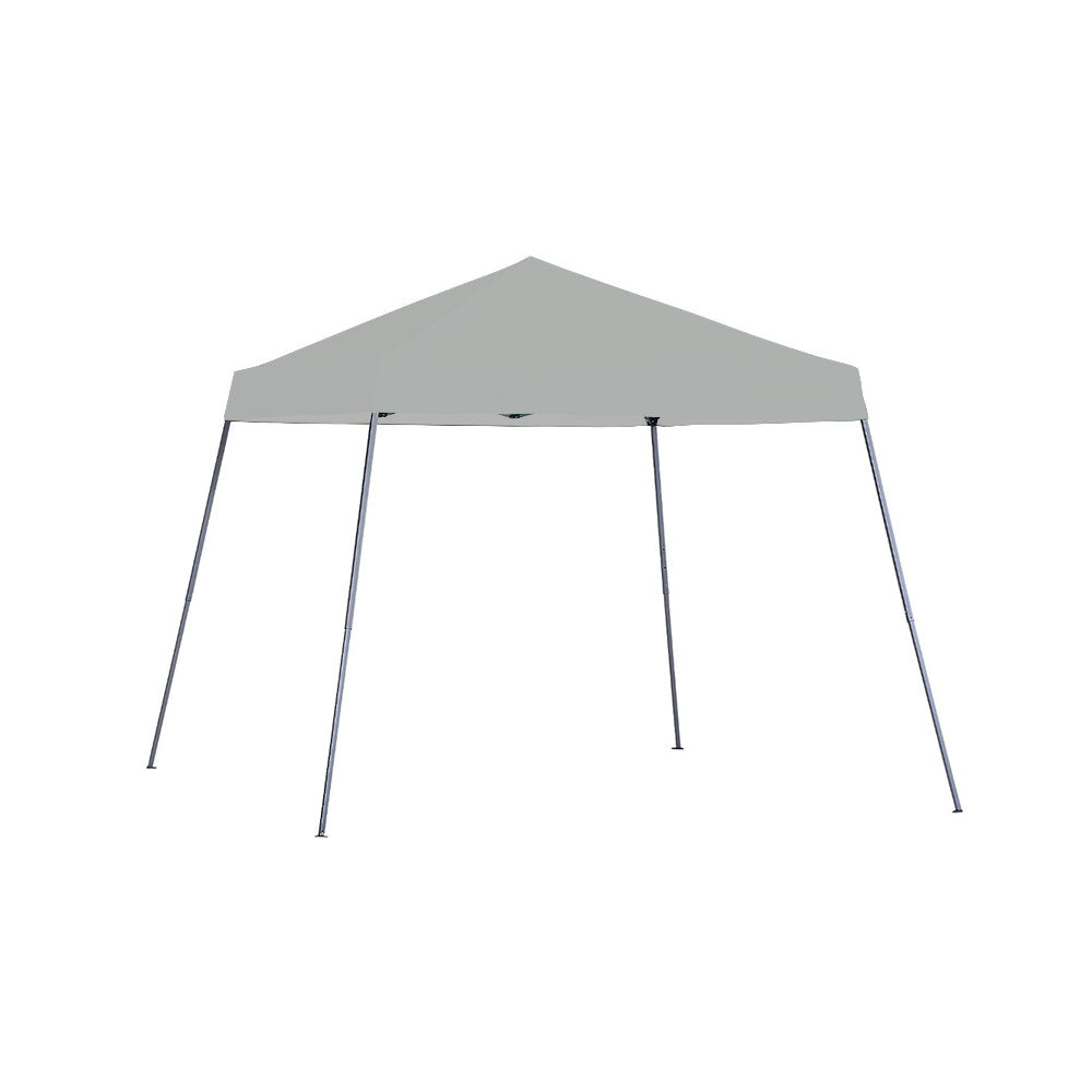 Replacement Canopy for Quik Shade Expedition Base 10' x 10', Canopy Top 8' X 8' Slant Leg - RipLock 350 - Slate Gray