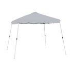 Replacement Canopy for Eagle Peak Base 11' X 11', Canopy Top 9' X 9' Slant Leg Pop Up - RipLock 350 - Slate Gray