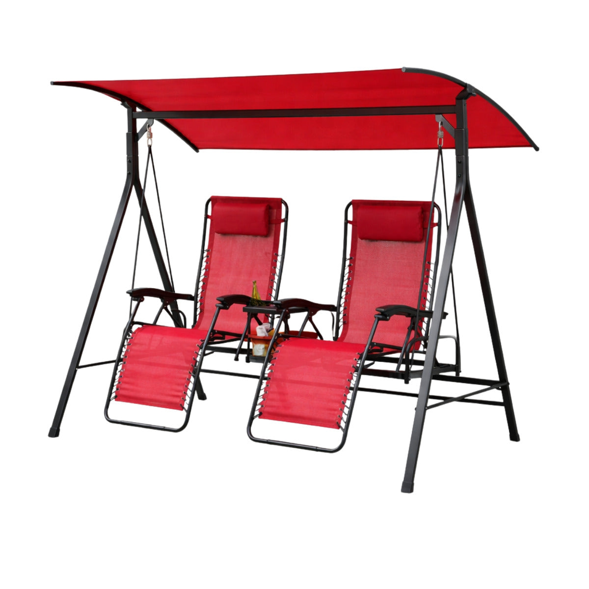 Replacement Canopy for Big and Tall Bungee MS18-301-004-04 (RTS487H) Swing - Red, RipLock 350
