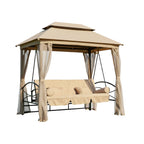 Replacement Canopy and Netting Set for Debora Gazebo Swing - Riplock 350