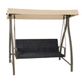 Replacement Canopy for Agio McKinnon Cameron Woven 2127591 Swing - Beige, RipLock 500