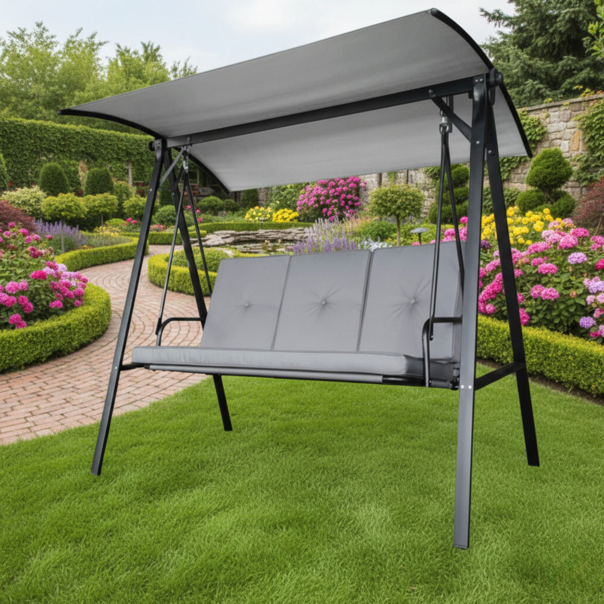 Replacement Canopy for SW-RK938 Swing - Slate Gray, Riplock 350